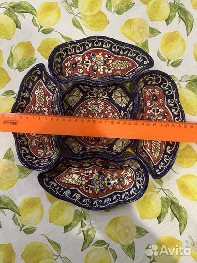 Блюдо менажница, для орехов, сыра, сухофруктов