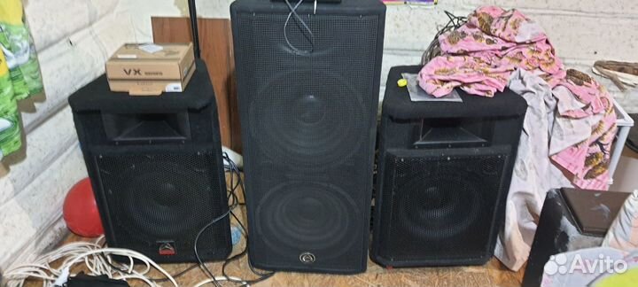 Актив. колонки wharfedale pro