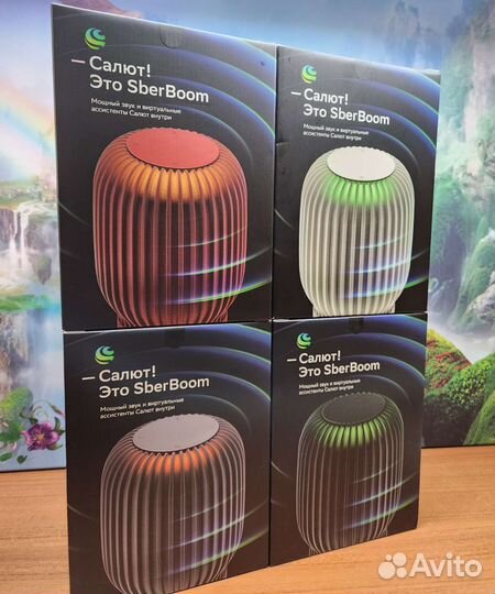 Колоночки SberBoom 40Вт