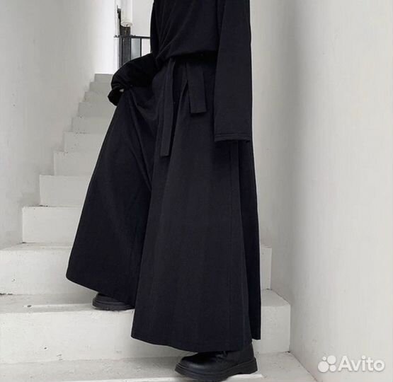 Широкие штаны Yohji Yamamoto type Flared Pants