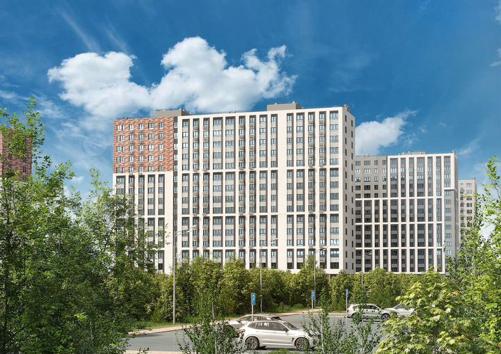 3-к. квартира, 88,4 м², 3/16 эт.