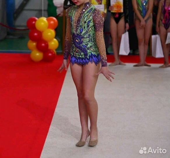 Купальник для художественной гимнастики до 146