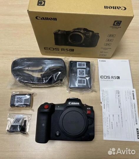 Фотоаппарат Canon EOS R5C Kit RF 24-70mm