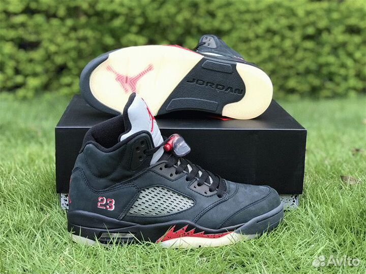 Кроссовки Nike Air Jordan 5 Gore-Tex Off Noir