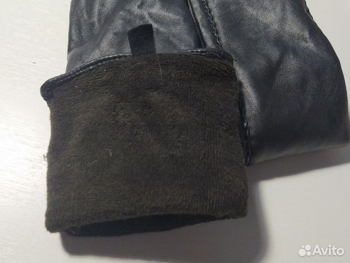 Перчатки женские натуральная кожа длинные