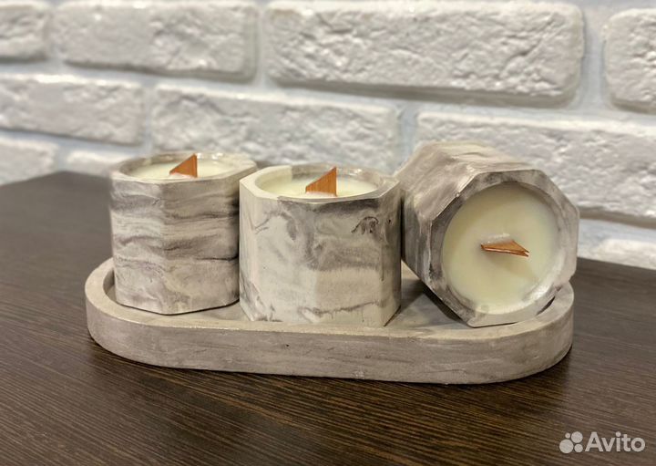 Ароматические свечи ручной работы