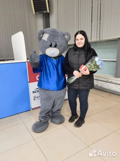 Мишка Тедди на поздравление