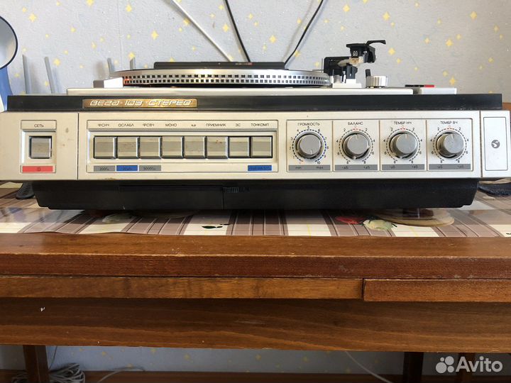 Стереофон вега-109 стерео