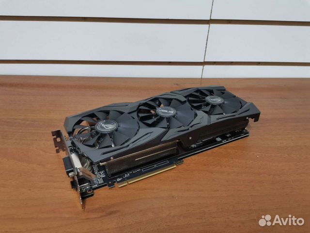 Видеокарта Asus ROG strix RX 580 8gb купить в Москве | Электроника | Авито