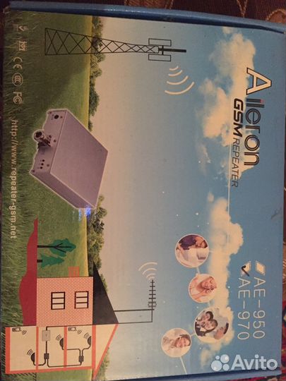 Репитер gsm 900 усилитель сотовой связи 3G