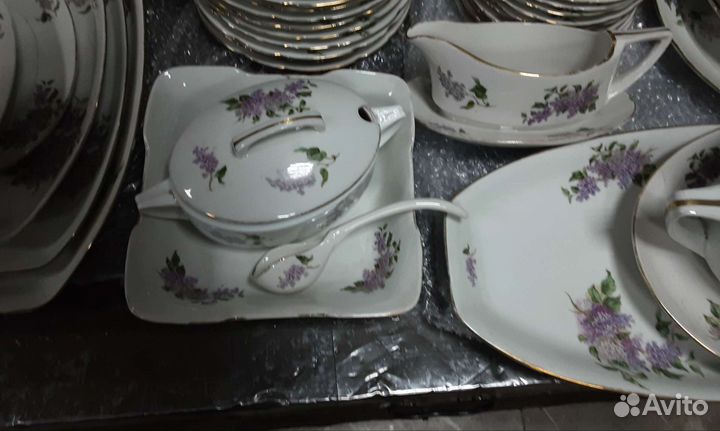 Сервиз столовый фарфор (73 предметв) 1900 годы