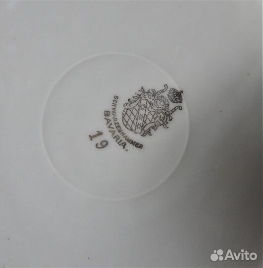 Тарелки десертные, баварский фарфор