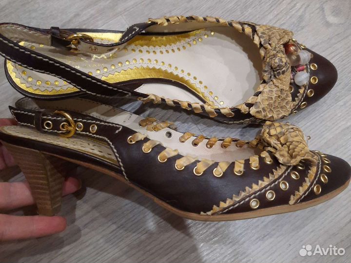 Шикарные туфли босоножки
