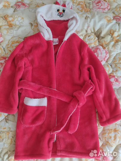 Халат детский на 3-4 года