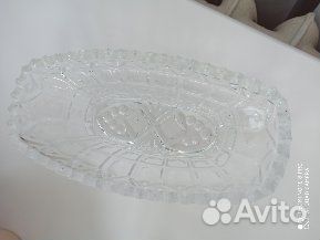 Ваза хрустальная