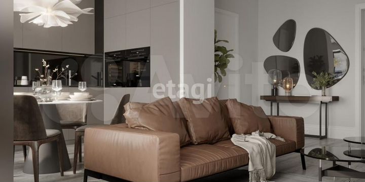 3-к. квартира, 63,1 м², 11/24 эт.