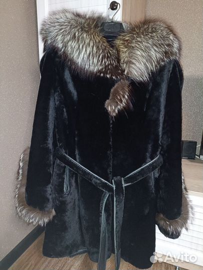 Шуба мутоновая