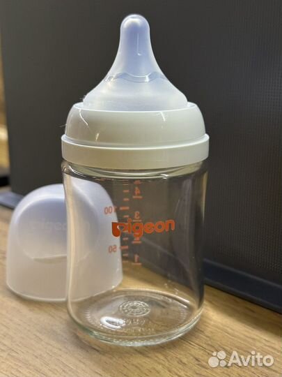 Бутылочка Pigeon стеклянная 160 мл