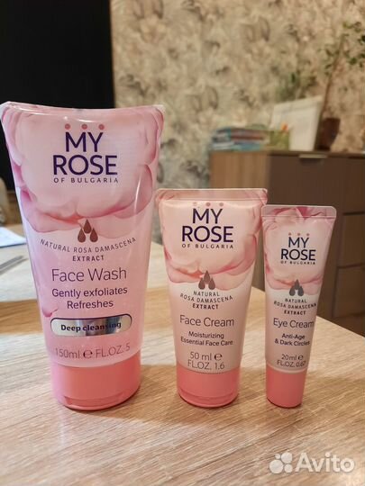 My rose - косметика из Болгарии крем, скраб, крем