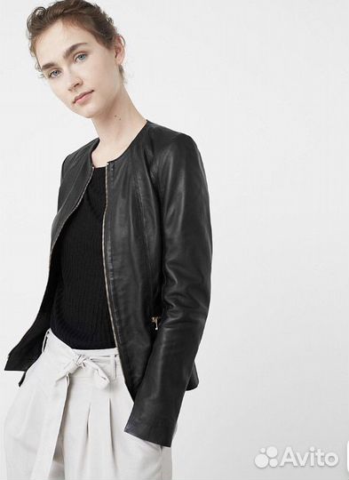 Куртка кожаная