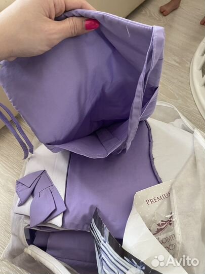 Комплект на детсвую кроватку Premium baby новый