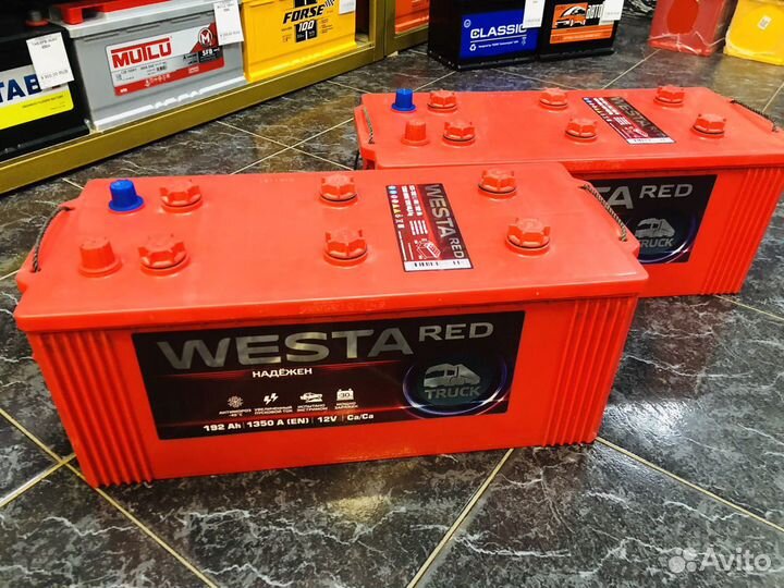 Купить аккумулятор Westa RED 192Ач 1350A truck