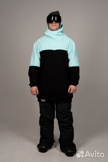 Горнолыжные Толстовки худи оверсайз новые