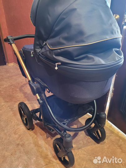 Коляска 2 в 1 эко кожа