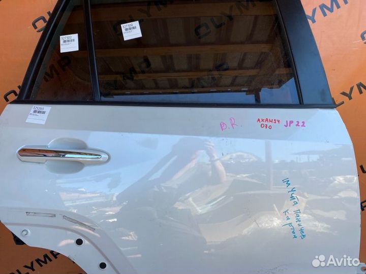 Дверь задняя правая Toyota Rav4 axah54 A25afxs