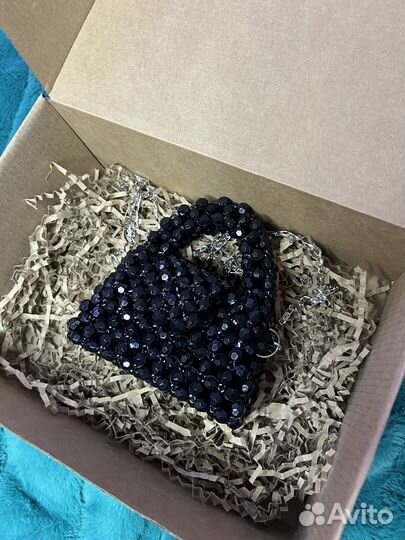 Сумка из бусин ручной работы