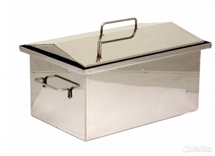 Коптильня нержавеющая сталь 1.5 мм. 450х250х250 с