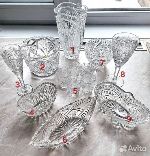 Хрусталь времен СССР