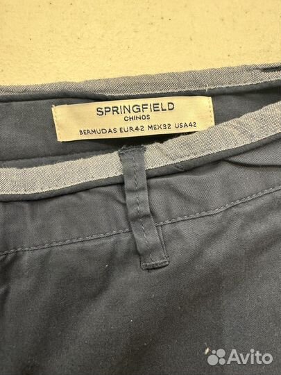 Ноовые шорты springfield chinos 42