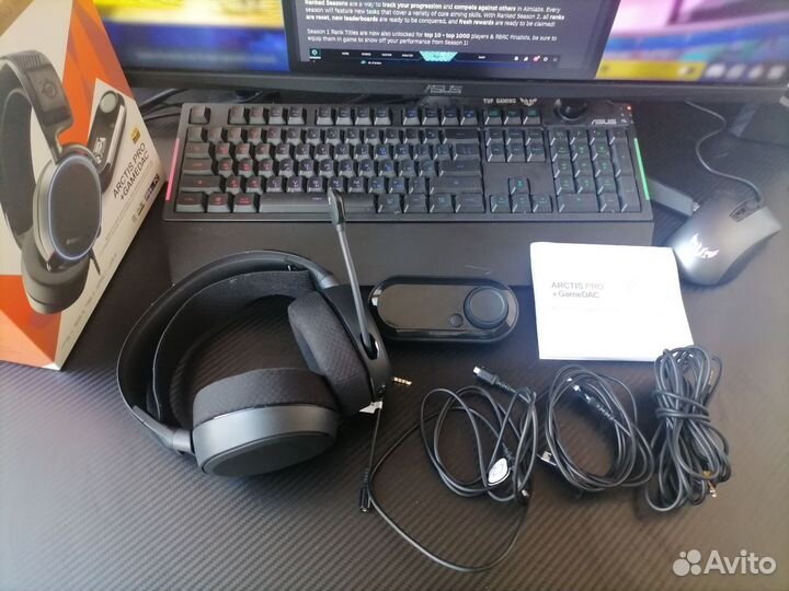 Игровые наушники SteelSeries Arctis Pro + gamedac