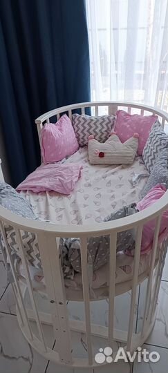 Детская кроватка трансформер 7 в 1