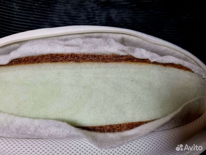 Матрас Plitex Aloe Vera Ring 75x75 с наматрасником