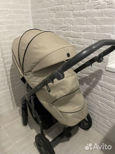 Коляска 2 в 1 Roan Bass Next Nougat