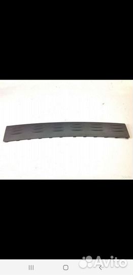 Накладка на задний бампер хендай сантафе класик