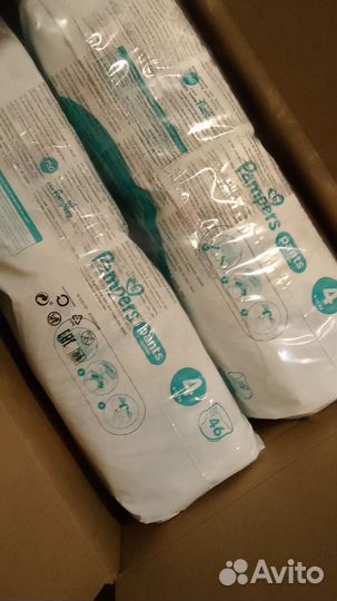 Памперсы детские 4 трусики