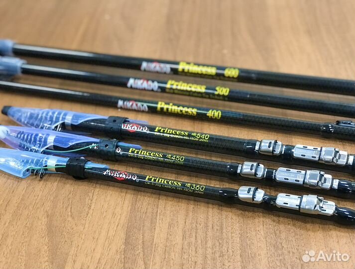 Удочка Mikado Princess с кольцами