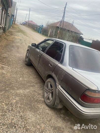 Toyota Corolla 1.3 МТ, 1990, битый, 321 515 км