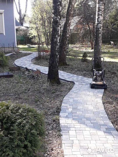 Благоустройство,асфальтирование,тротуарное плитка