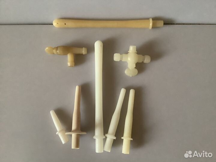 Шприц стеклянный СССР Пинцет Зажим Банки