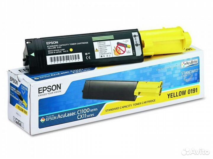 Картридж оригинальный 050187 Epson AcuLaser C1100