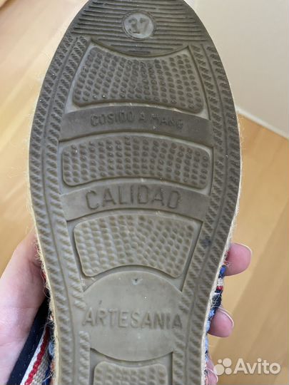 Эспадрильи испания 37