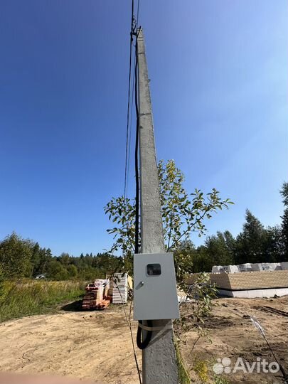 Подключение электричества 5кВт 15кВт под ключ