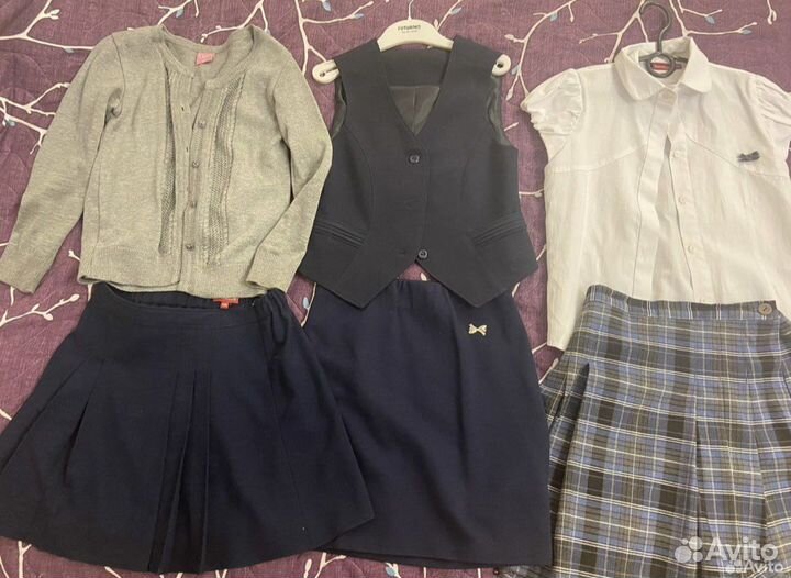 Пакет одежды для девочки 122-128