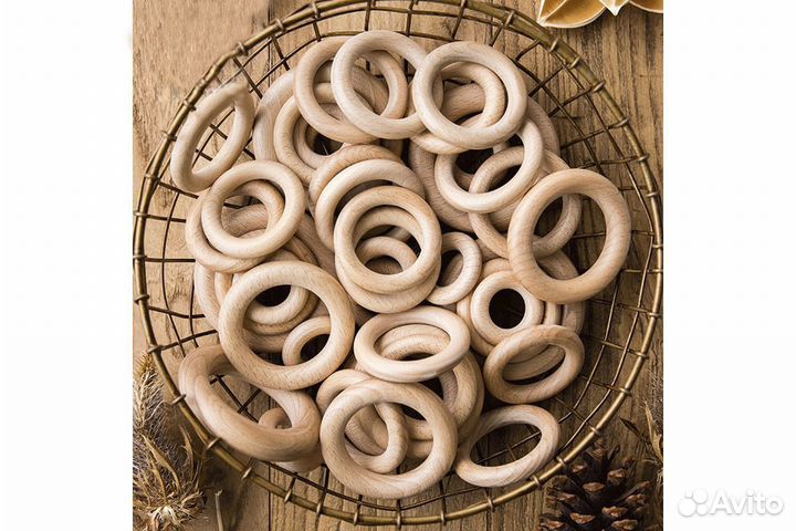 Деревянные грызунки (кольца для рукоделия)