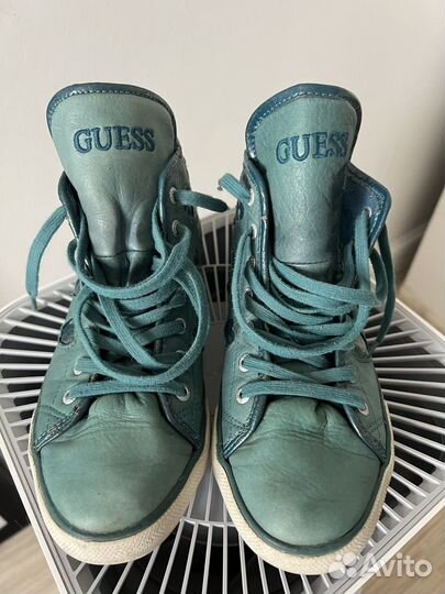 Кеды Guess, оригинал, натуральная кожа, 35 размер