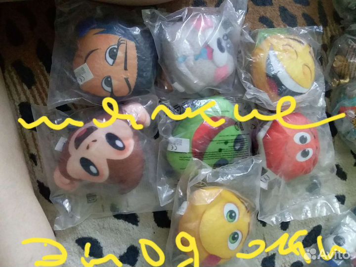 Детские игрушки из Макдональдса